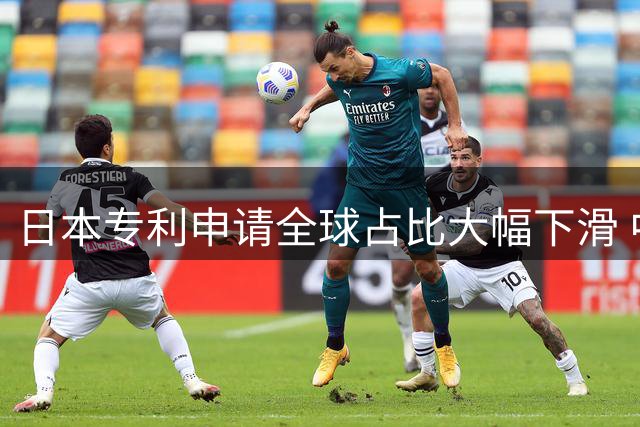 日本专利申请全球占比大幅下滑 中国主导增长格局